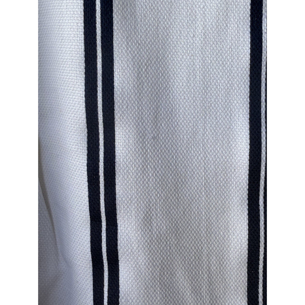 VINTAGE *NEW* 1960's Blue/White Striped Waist Tie Romper Size 12