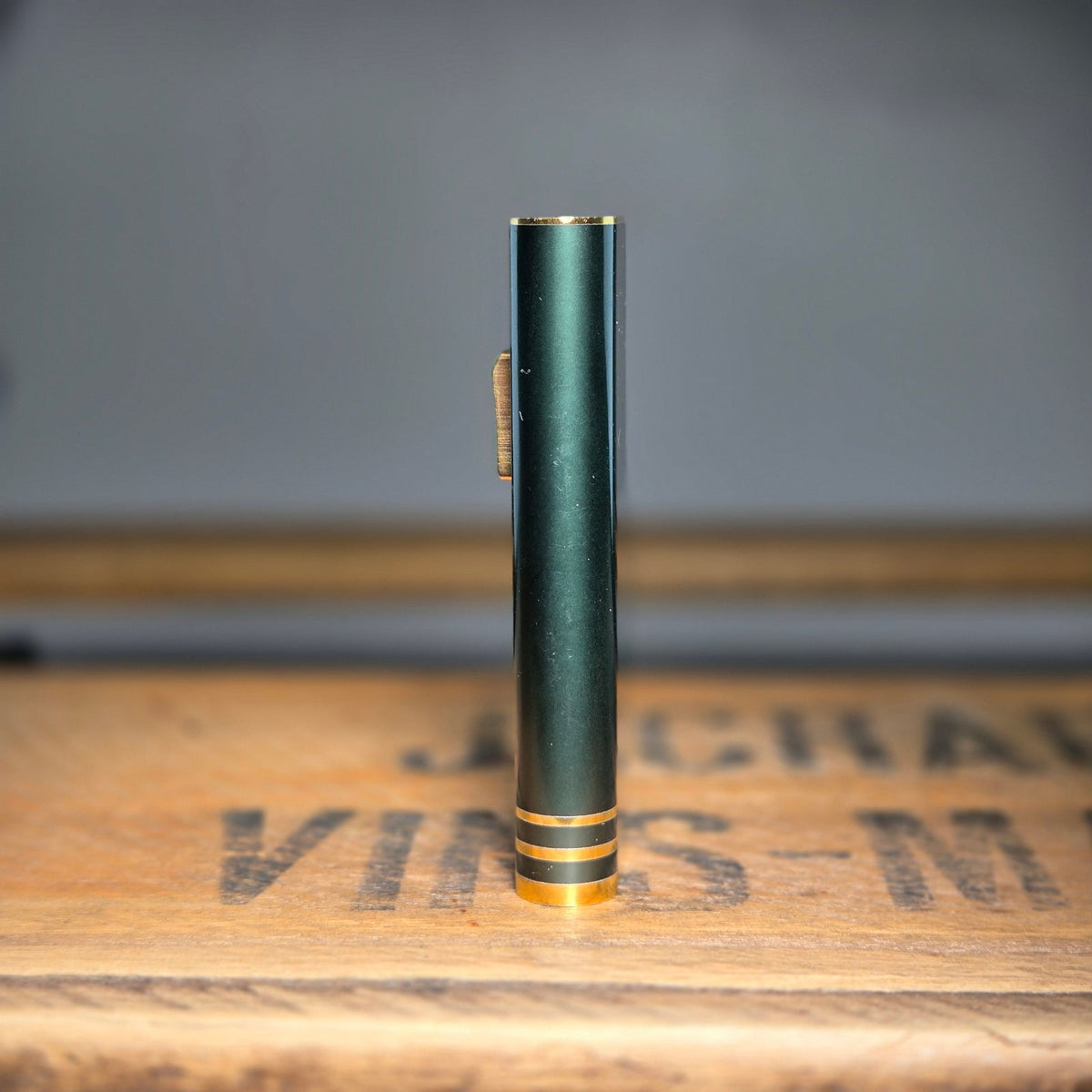 VINTAGE *NEW* 1960's Brother Lite Green Butane Lighter Japan