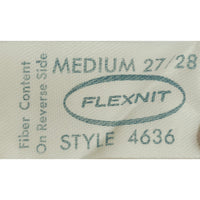 VINTAGE *NEW* 1960's Flexnit Women's Cream Shapewear with Garters Size M USA