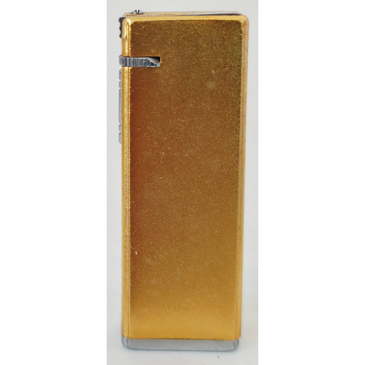 VINTAGE *NEW* 1950's Kron Imperial Yellow and Silver Lighter Japan