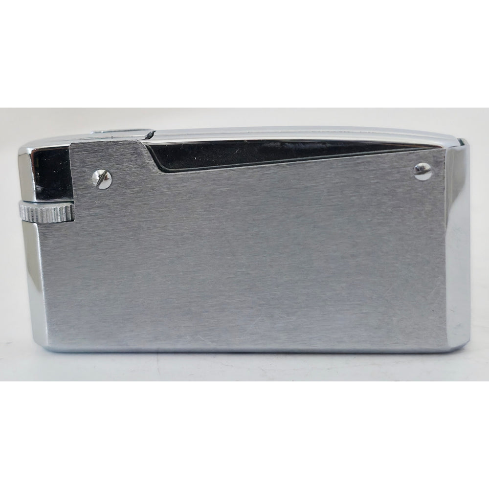 VINTAGE *NEW* 1950's Modern Alpha 800 Silver Super Gas Lighter Japan