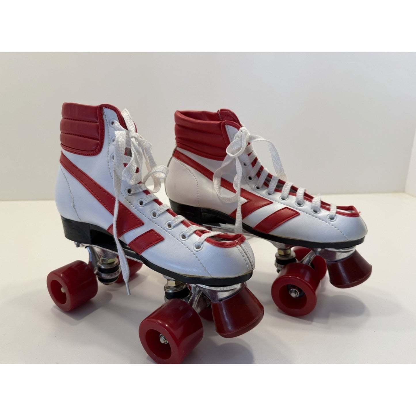 VINTAGE *NEW* 1970's Hot Shot Vinyl Demi-Boot Roller Skates-Men's 7/Women's 9