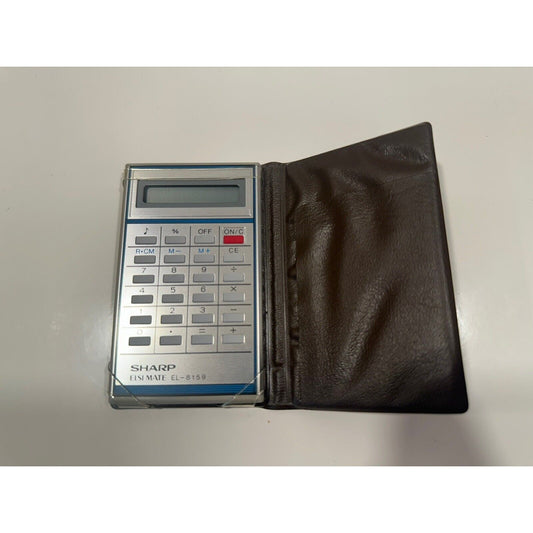 VINTAGE *NEW* Sharp EL-8159 Elsi Mate Electronic Calculator