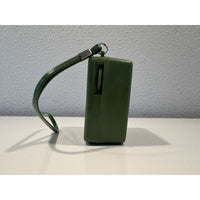 VINTAGE *NEW* 1960's MUSTANG AM Micro Solid State Transistor Radio-Green