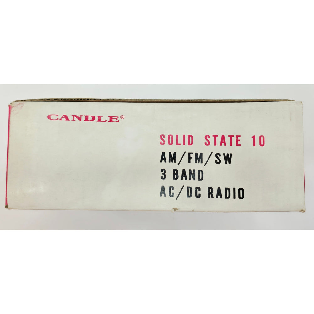 VINTAGE *NEW* 1970's Candle VMS-1224 3-Band AM/FM AC/DC Radio