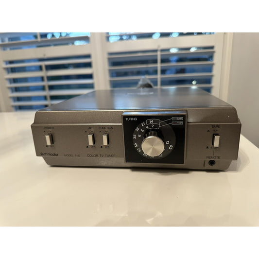 VINTAGE *NEW* Technicolor Model TVR-5112 Color TV Tuner