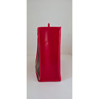 VINTAGE *PRISTINE * 1970's Vinyl Carrying Case Red