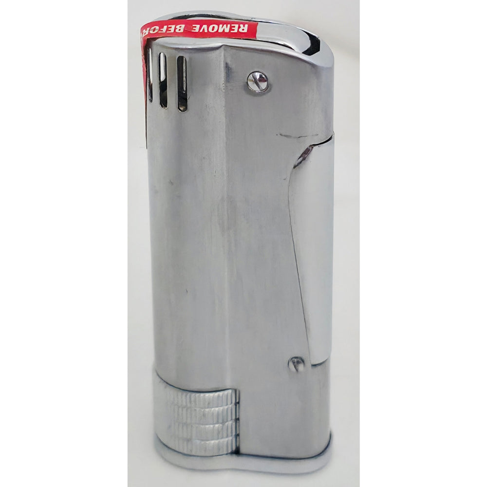 VINTAGE *NEW* 1960's Continental Silver Kwik-Fill Automatic Butane Lighter Japan