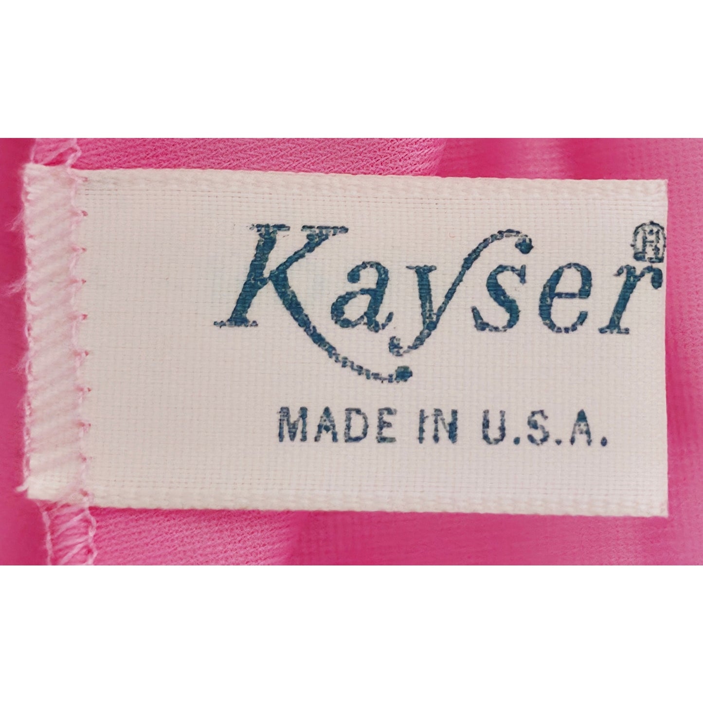 VINTAGE *NEW* 1960's Kayser Women's Pink w/White Lace Bloomers Panties Size 6