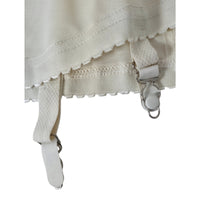 VINTAGE *NEW* 1960's Women's White High-Waisted Girdle with Garter Size L