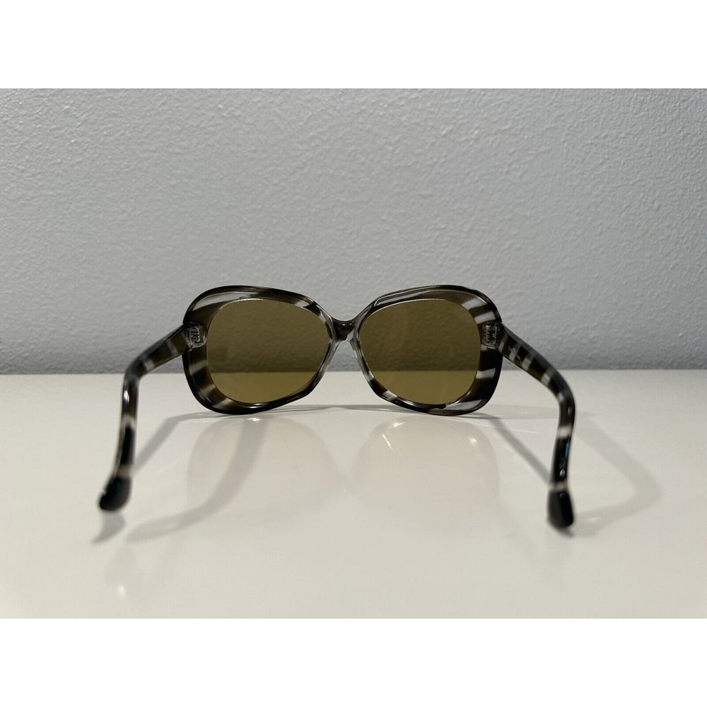VINTAGE *NEW* Striped Tortoise Chic Sunglasses Movie Prop
