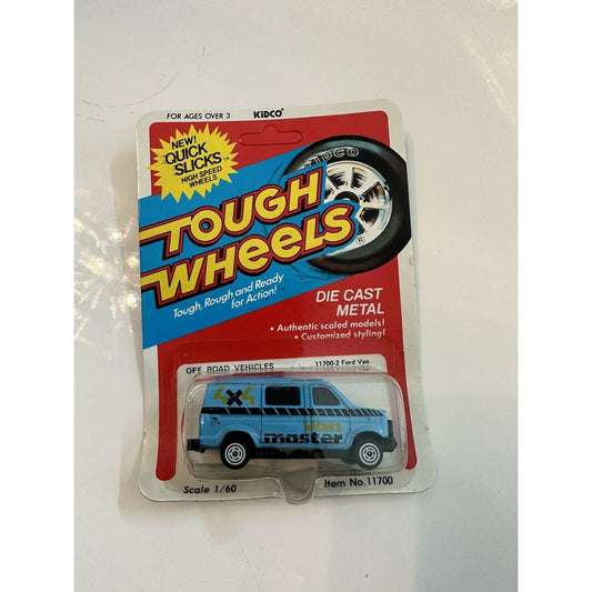 VINTAGE *NEW* Kidco Tough Wheels off-road  4X4 Ford Master Van BLUE