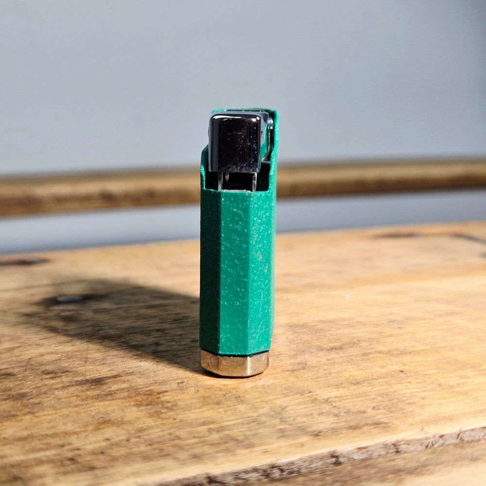 VINTAGE *NEW* 1950's Minuet Green Lighter Japan