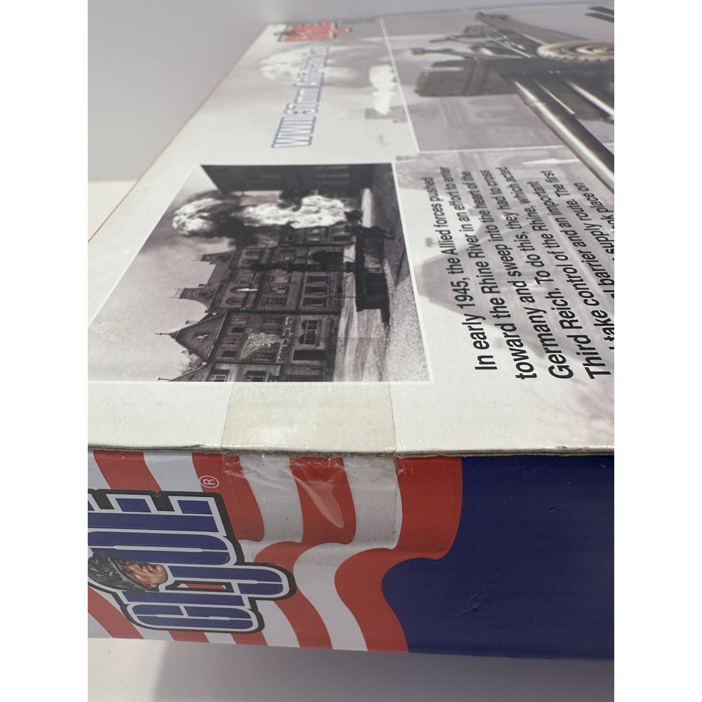 VINTAGE *NEW* 2002 GI Joe WWII 37MM Anti-Tank Gun Set Hasbro SEALED
