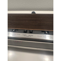 VINTAGE *NEW* 1980's Hitachi KC-651H Am/Fm 2-Band Table Radio w/Digital Clock