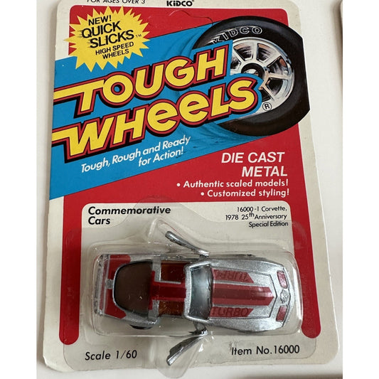 VINTAGE *NEW* Kidco Tough Wheels Commemorative Corvette 1978 25th Anniversary