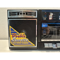 Needs Lovin' - VINTAGE 1980's Super Double Cassette AM/FM Boombox