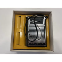 VINTAGE *NEW* 1960's MELTED Raleigh 10 Model#1008 Transistor Radio/High Sensitivity