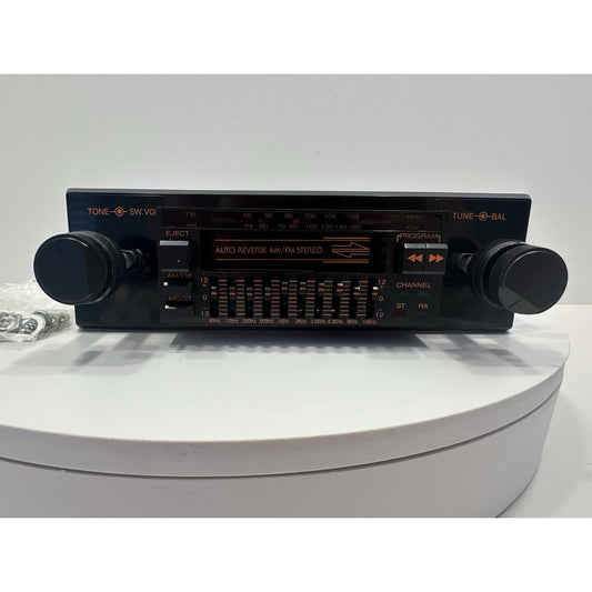 VINTAGE 1980American HI-FI CR-95 Auto Reverse Cassette Player with Equalizer