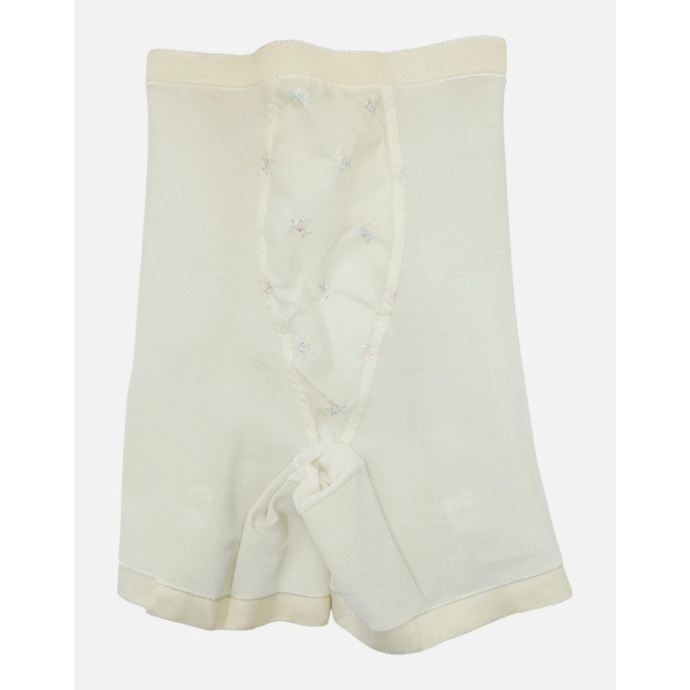 VINTAGE *NEW* 1960's Flexnit Women's Cream Shapewear with Garters Size M USA