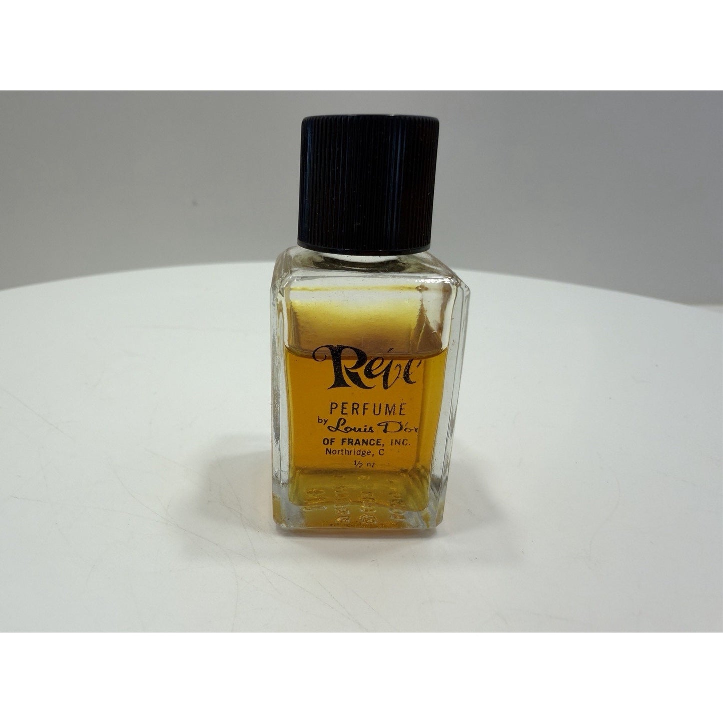 VINTAGE *NEW* 1960's Reve Perfume By Louis D'or, 1/2 Fl. Oz