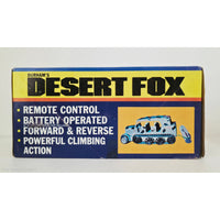 VINTAGE *PRISTINE* 1980's Durham's Desert Fox Battery Operated Toy Truck