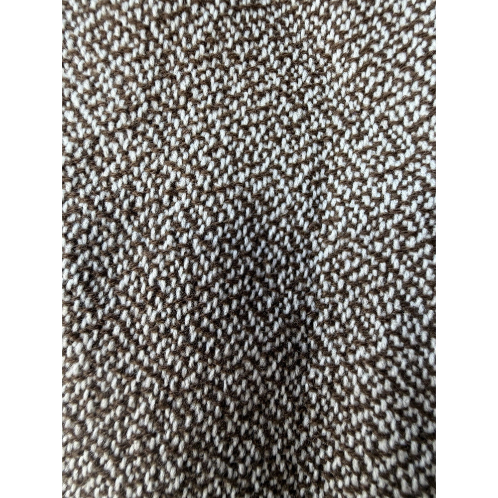 VINTAGE *NEW* 1960's Women's Brown & White Pants w/Front Button Japan Size 13-14