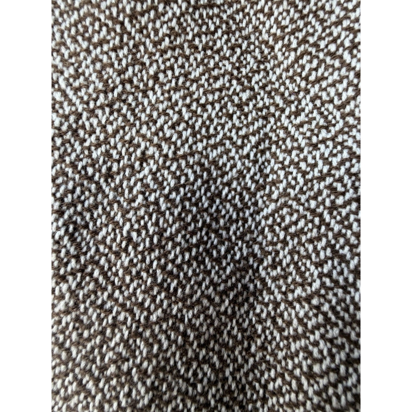 VINTAGE *NEW* 1960's Women's Brown & White Pants w/Front Button Japan Size 13-14