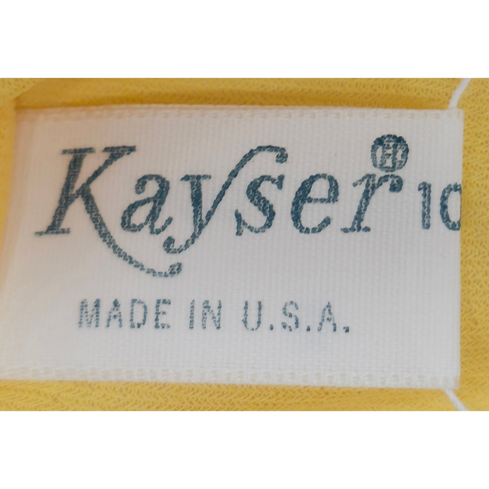 VINTAGE *NEW* 1960's Kayser Women's Yellow w/Bow Bloomers | Panties Size S USA