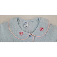 VINTAGE *NEW* 1960's Countess Layne Women's Light Blue Pajama Top Size S USA