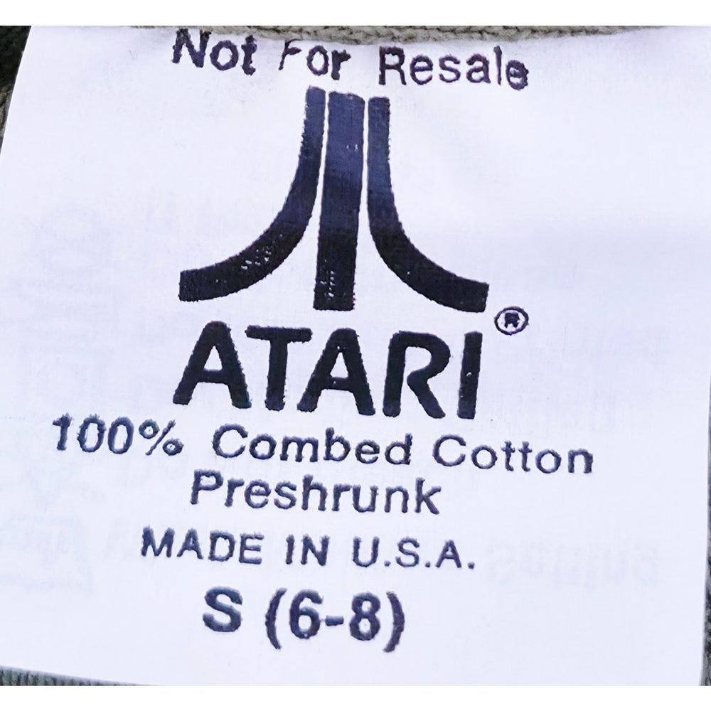 Vintage NEW Original 1980's Atari  'Defender' Dealer Promo T-Shirt Kids S (6-8)