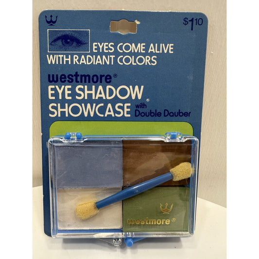 VINTAGE *NEW* 1970's House of Westmore 4-Eye Shadow Multicolor Ensemble