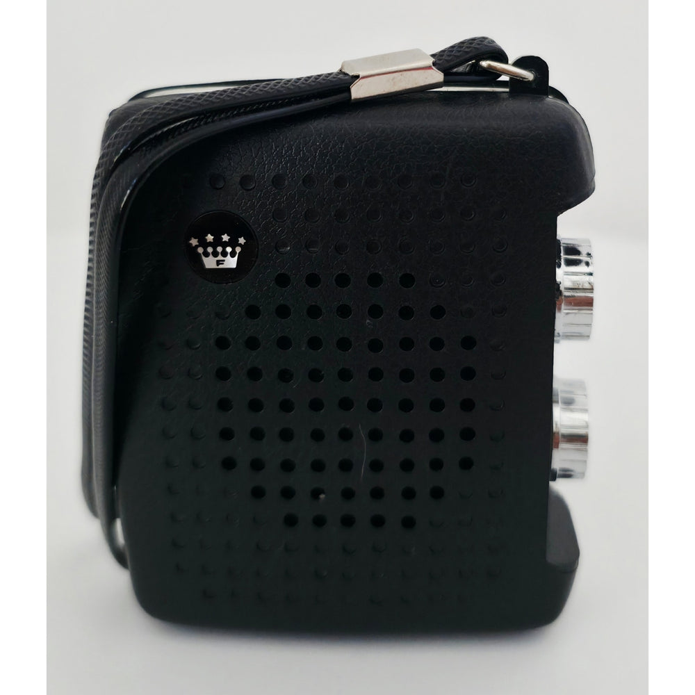 VINTAGE *NEW* 1970's Four Star FS-7 Black Solid State AM Transistor Radio
