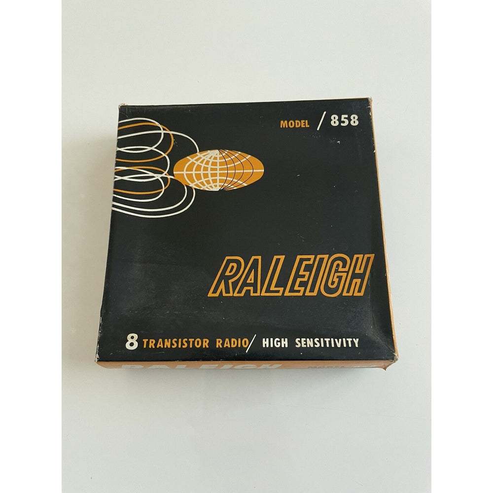 VINTAGE *NEW*  Raleigh 8 Transistor Radio/High Sensitivity - Model #858