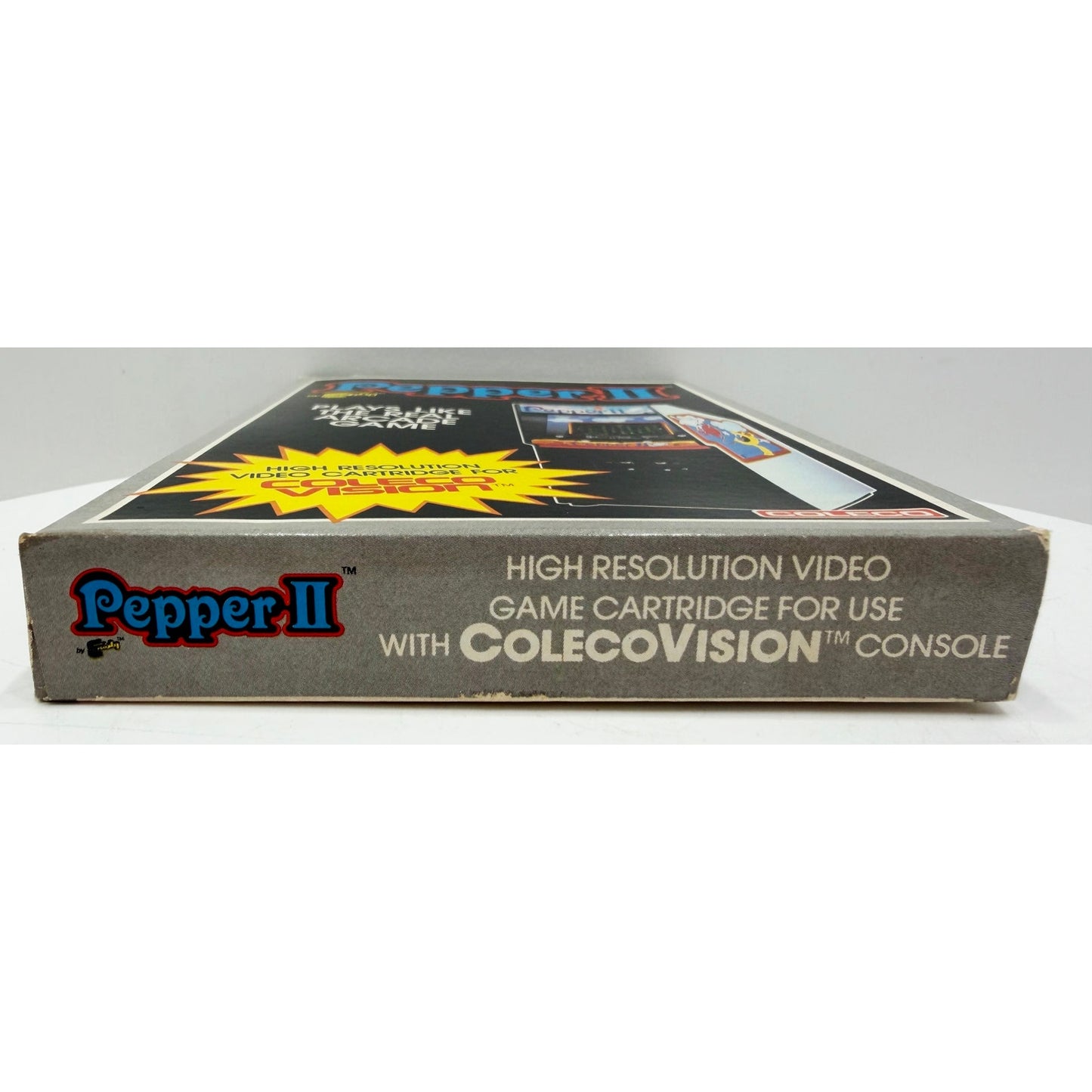 ColecoVision 1983 Pepper II Video Game NOS Sealed Unsold Dealer Stock