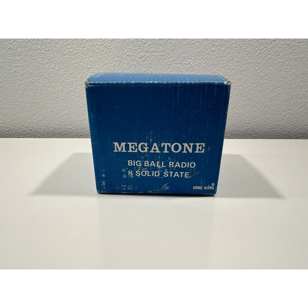 VINTAGE *NEW* MEGATONE Big Ball Solid State Transistor Radio