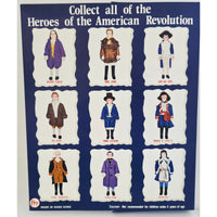 VINTAGE *NEW* 1970's Benjamin Franklin Hero of the American Revolution Doll Figure