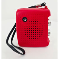 VINTAGE *NEW*1970's Four Star FS-7 Red Solid State AM Transistor Radio