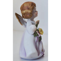 VINTAGE *NEW* 1960's September Girl Birthday Angel Figurine Porcelain 7C-42