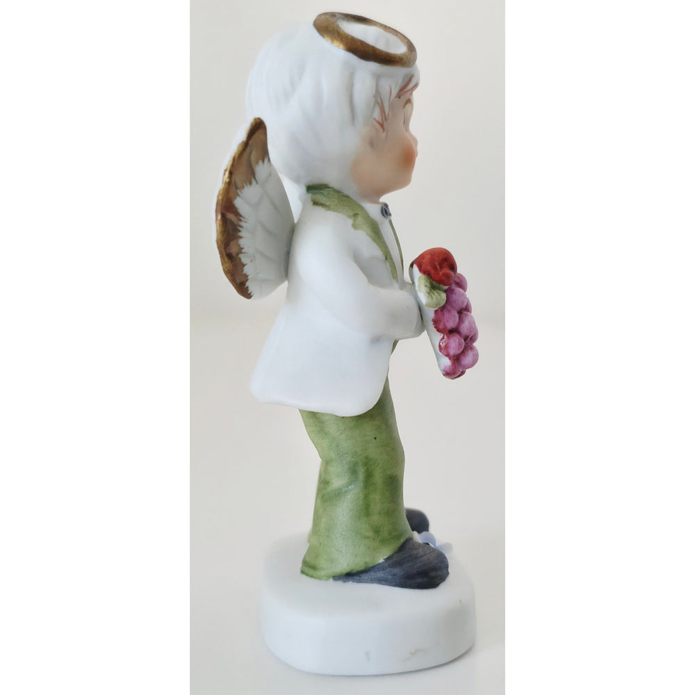 VINTAGE *NEW* 1960's November Boy Birthday Angel Porcelain Figurine 4MA-114