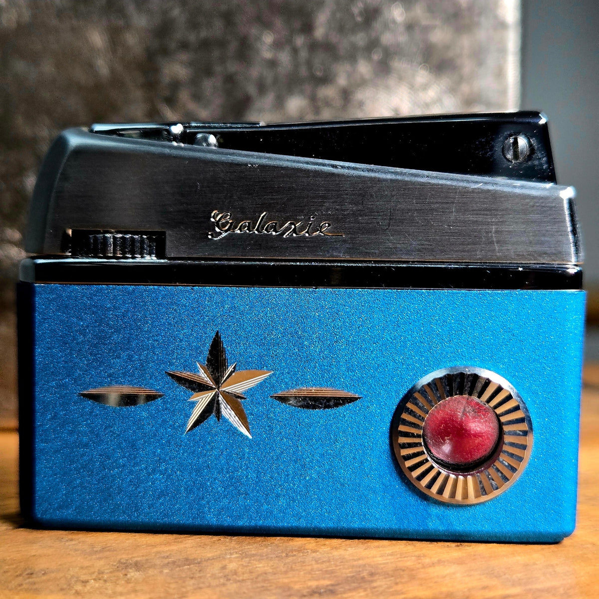 VINTAGE *NEW* 1950's Galaxie Blue Lighter Japan