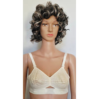 VINTAGE *NEW* 1970's Maidenform P2139 Tricolastic Lace Stretch White  Bra 38 A