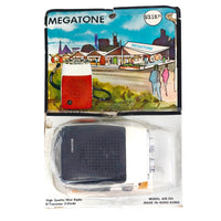 VINTAGE *NEW* 1970's Megatone AIE-741 Black Solid State Micro Transistor Radio