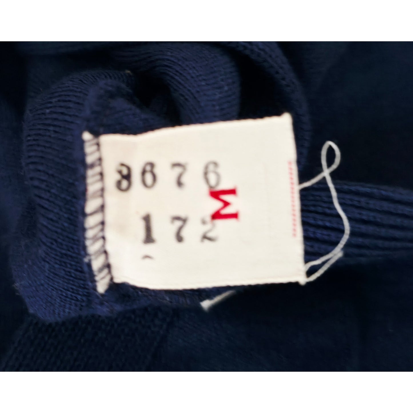 VINTAGE *NEW* 1970's the Eiffel by Bardon Navy Women's Vest  100% Wool Size M