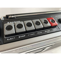 VINTAGE *NEW* Sanyo M2562 am/fm Portable Tape Recorder Boom Box