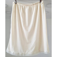VINTAGE *NEW* 1960's Kayser Women's Cream Scalloped Trim Slip | Skirt Size L