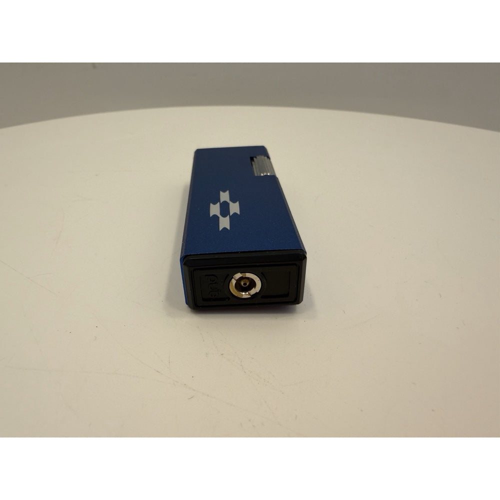 VINTAGE *NEW* 1950's Capri w/Design Blue/Silver Butane Japanese Lighter