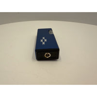 VINTAGE *NEW* 1950's Capri w/Design Blue/Silver Butane Japanese Lighter