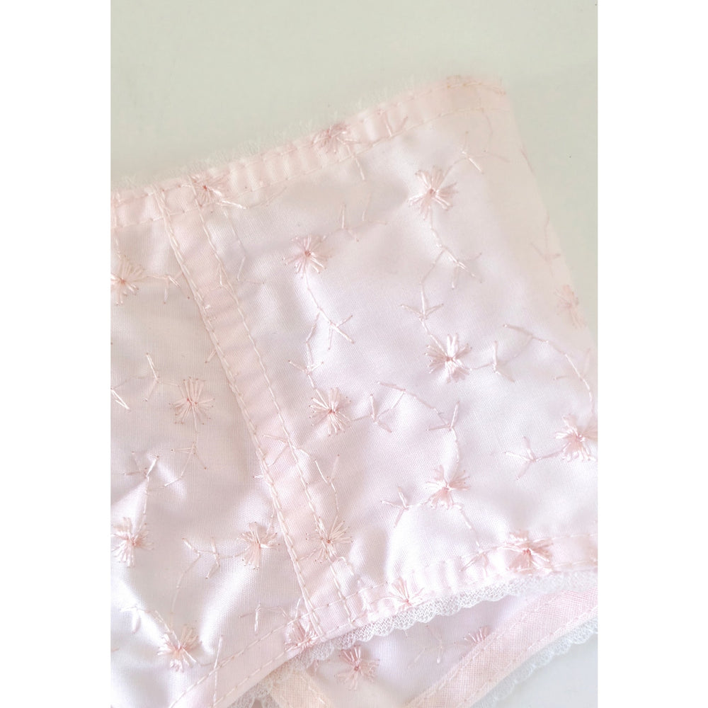 VINTAGE *NEW* 1960's Women's Light Pink Garter Belt w/Flowers Size M