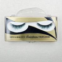VINTAGE *NEW* 1960s Jija Green Glow 100% Human Hair Curved Eye Lashes